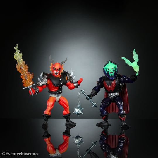 Masters of the Universe x Stranger Things Origins Action Figure 2-Pack Hordak & Hellfire-Man 14 cm. Mint In Sealed Box