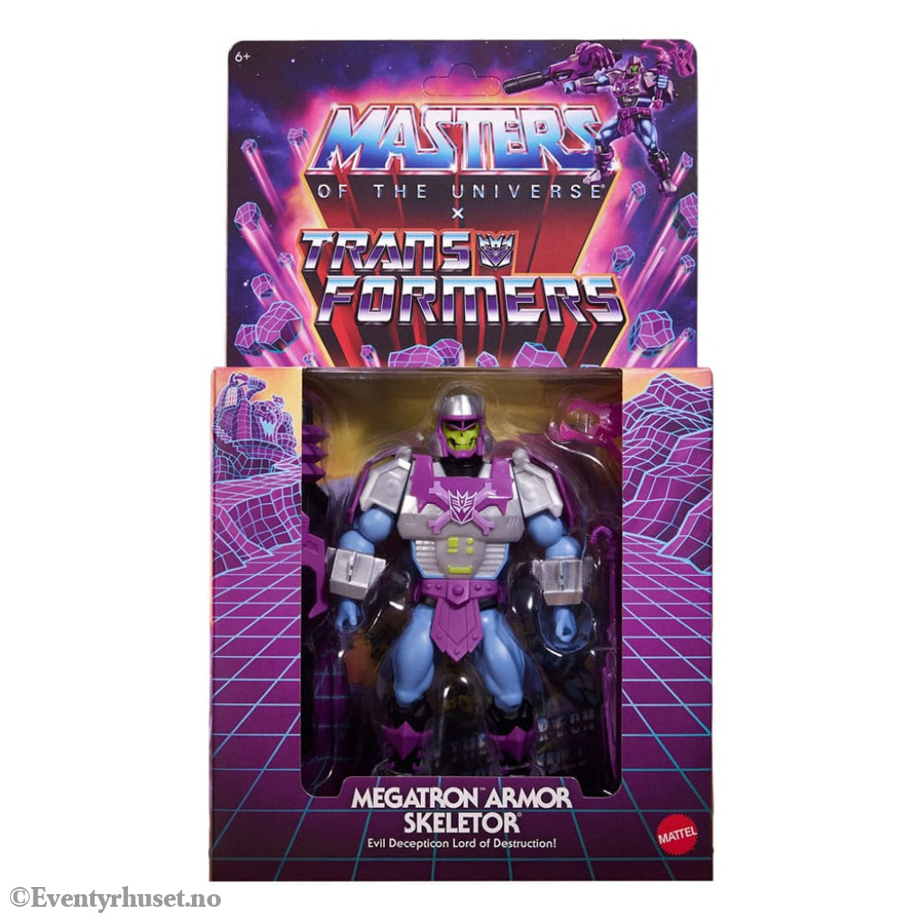 Masters of the Universe x Transformers Action Figure Megatron Armor Skeletor heo European Exclusive 14 cm Actionfigur