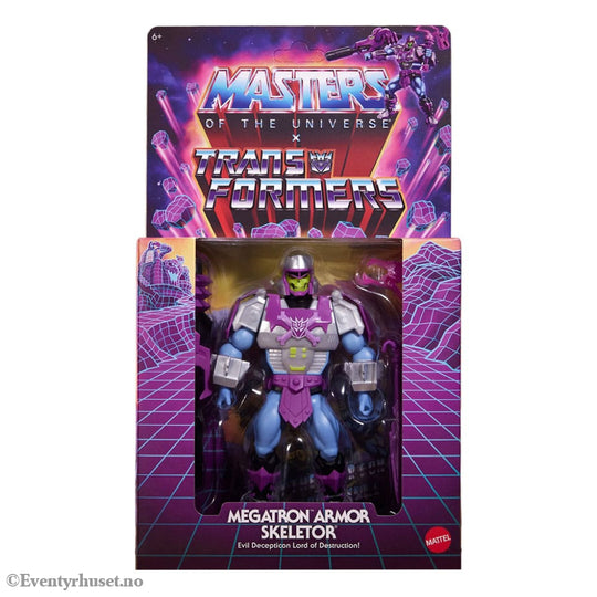 Masters of the Universe x Transformers Action Figure Megatron Armor Skeletor heo European Exclusive 14 cm Actionfigur