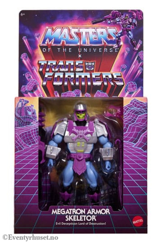 Masters of the Universe x Transformers Action Figure Megatron Armor Skeletor heo European Exclusive 14 cm Actionfigur