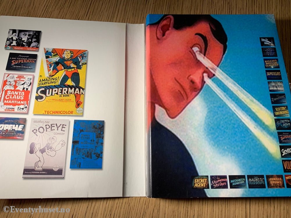 Matinee Classics - Superman Popeye Mfl. Dvd Slipcase. Solgt I Norge!