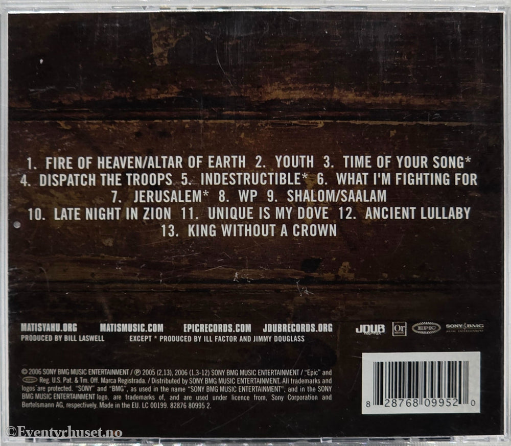 Matisyahu. 2006. Youth . CD.