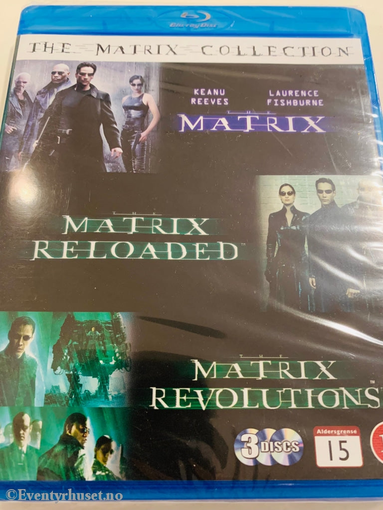 Matrix. Blu Ray Samleboks. Ny I Plast! Blu-Ray Disc