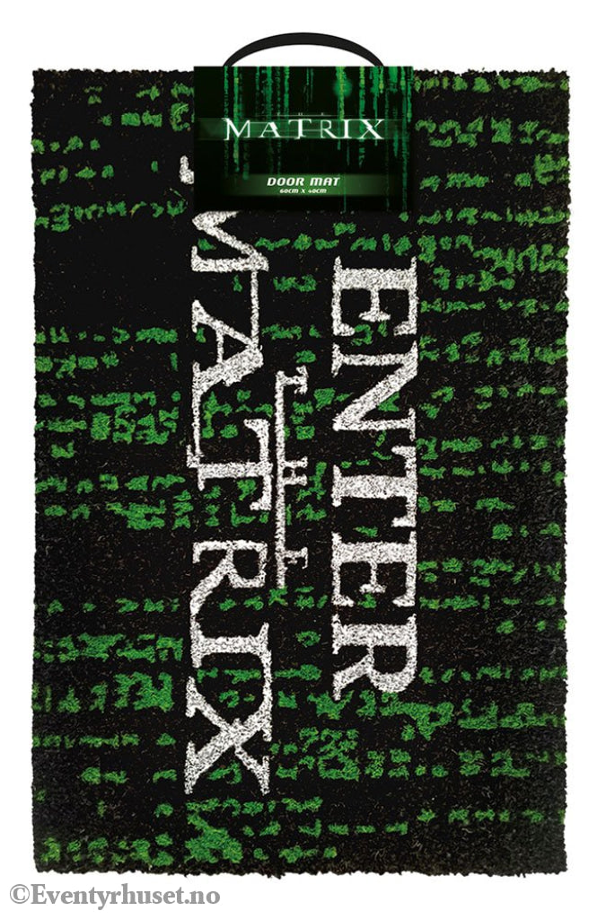 Matrix Doormat Enter the Matrix 40 x 60 cm Home & Gifts