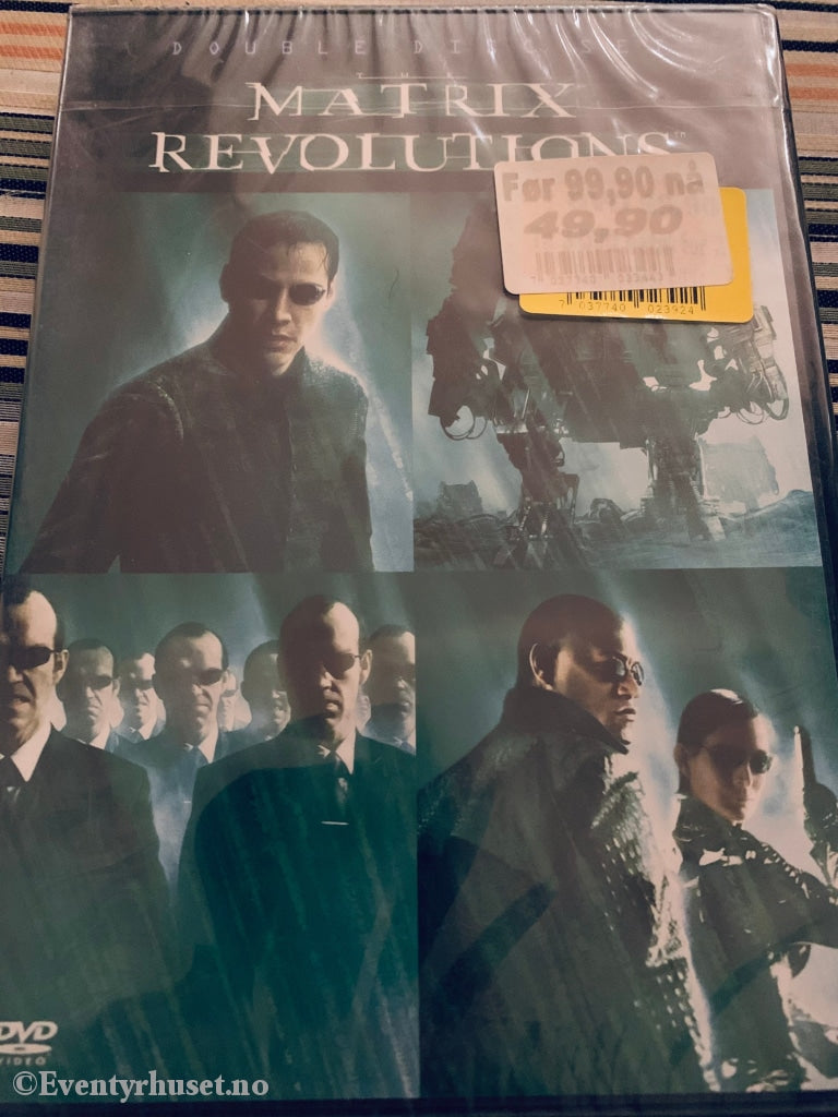 Matrix Revolutions. Dvd. Ny I Plast! Dvd