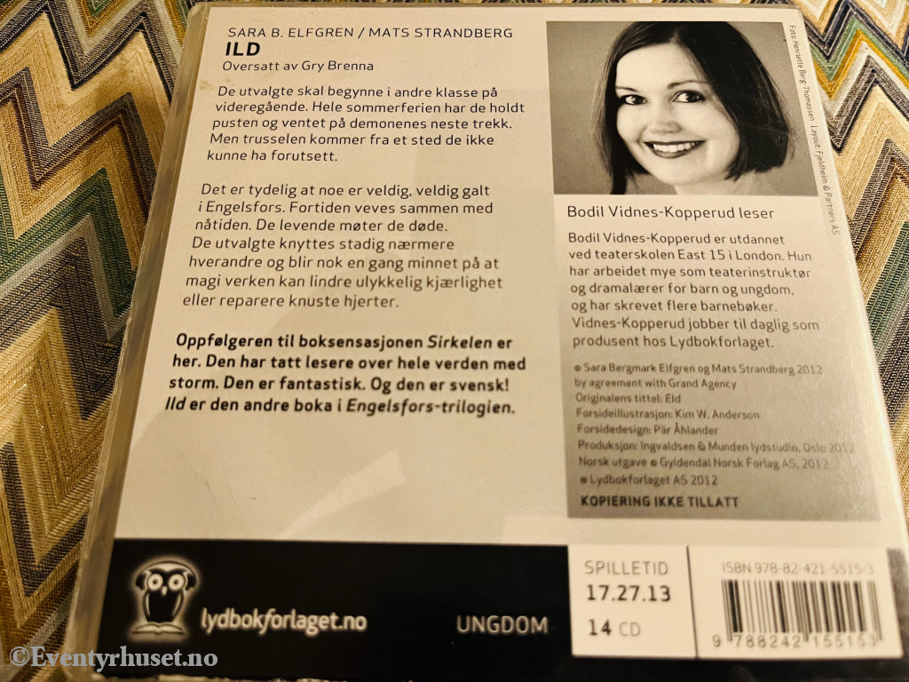 Mats Strandberg/Sara B. Elfgren. Ild. Lydbok På 14 Cd.