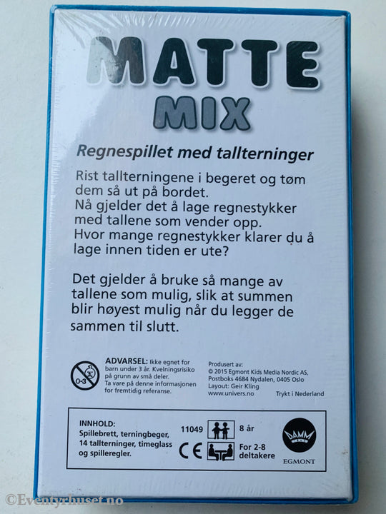 Matte Mix. Lærespill