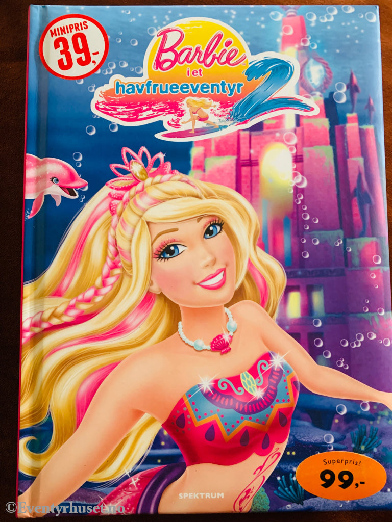 Mattel. Barbie i et havfrueeventyr 2. 2012. Barnebok.