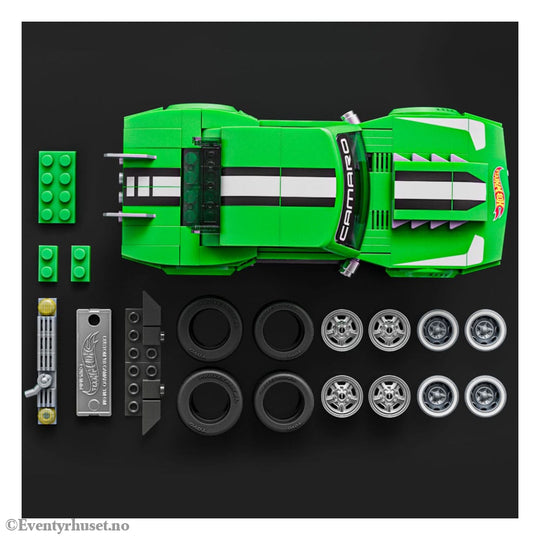 Mattel Brick Shop Hot Wheels Speed Series Building Set 1/32 Custom ’68 Camaro Collectibles