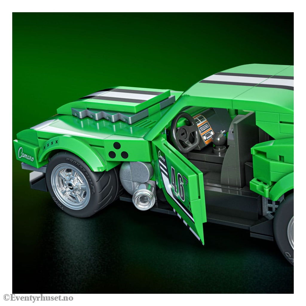 Mattel Brick Shop Hot Wheels Speed Series Building Set 1/32 Custom ’68 Camaro Collectibles