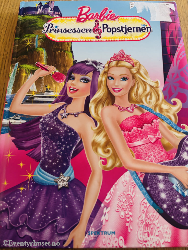 Mattel / Spektrum, 2012, Barbie: Prinsessen og popstjernen. Bok Dorling Kindersley / Egmont Film