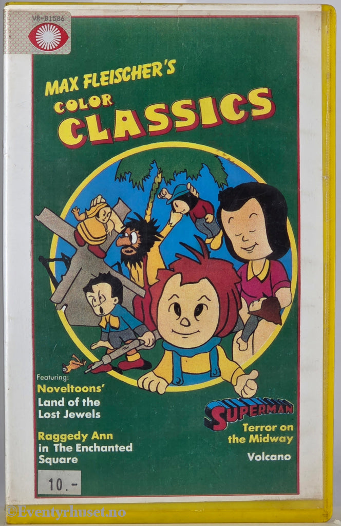 Max Fleischer’s Color Classics – 1930–1940-tallet . VHS Big Box.