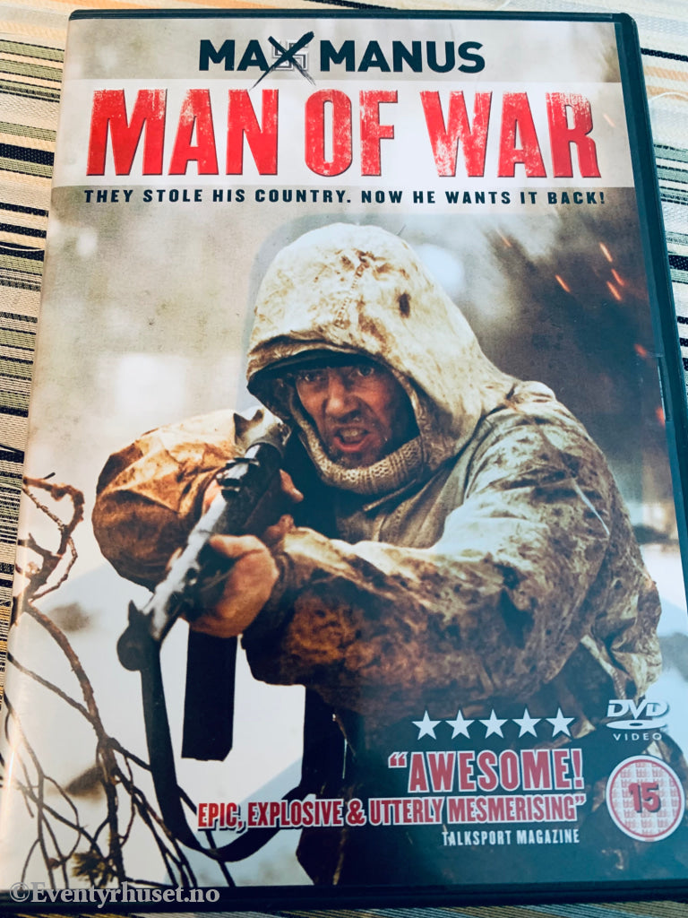 Max Manus. Man Of War. 2008. Dvd. Dvd