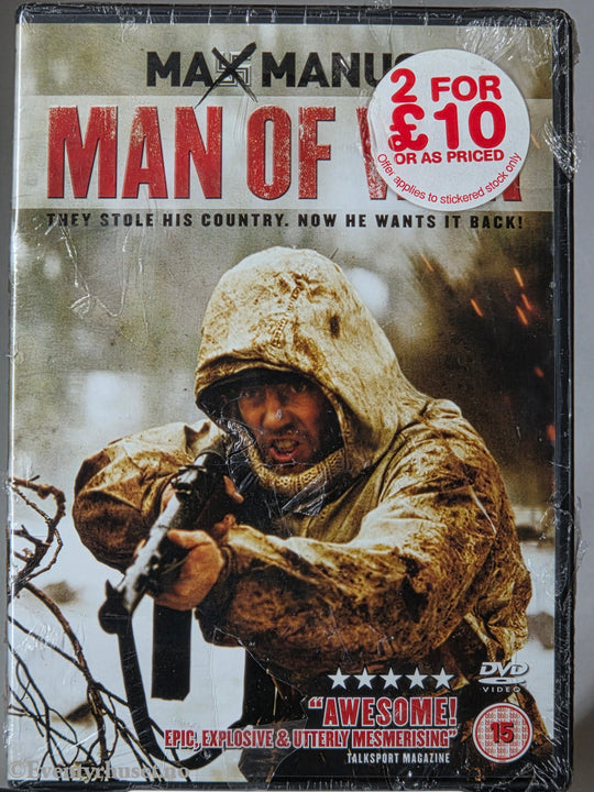 Max Manus: Man of War (2008). DVD. Ny i plast!
