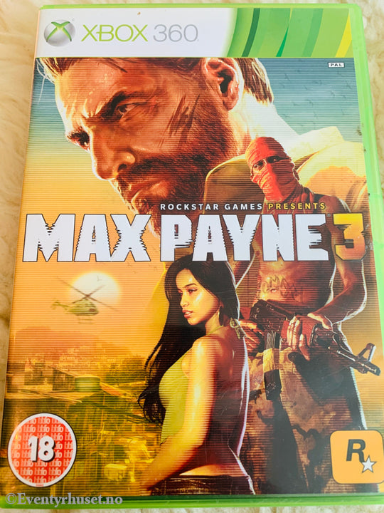 Max Payne 3. Xbox 360.