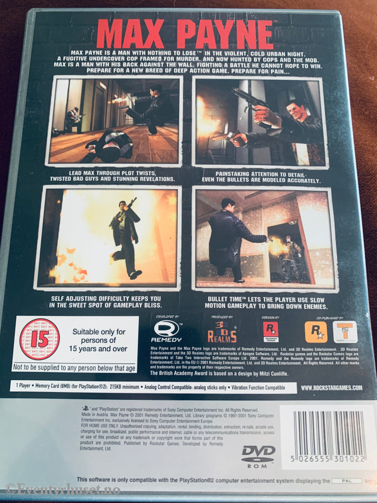Max Payne . PS2