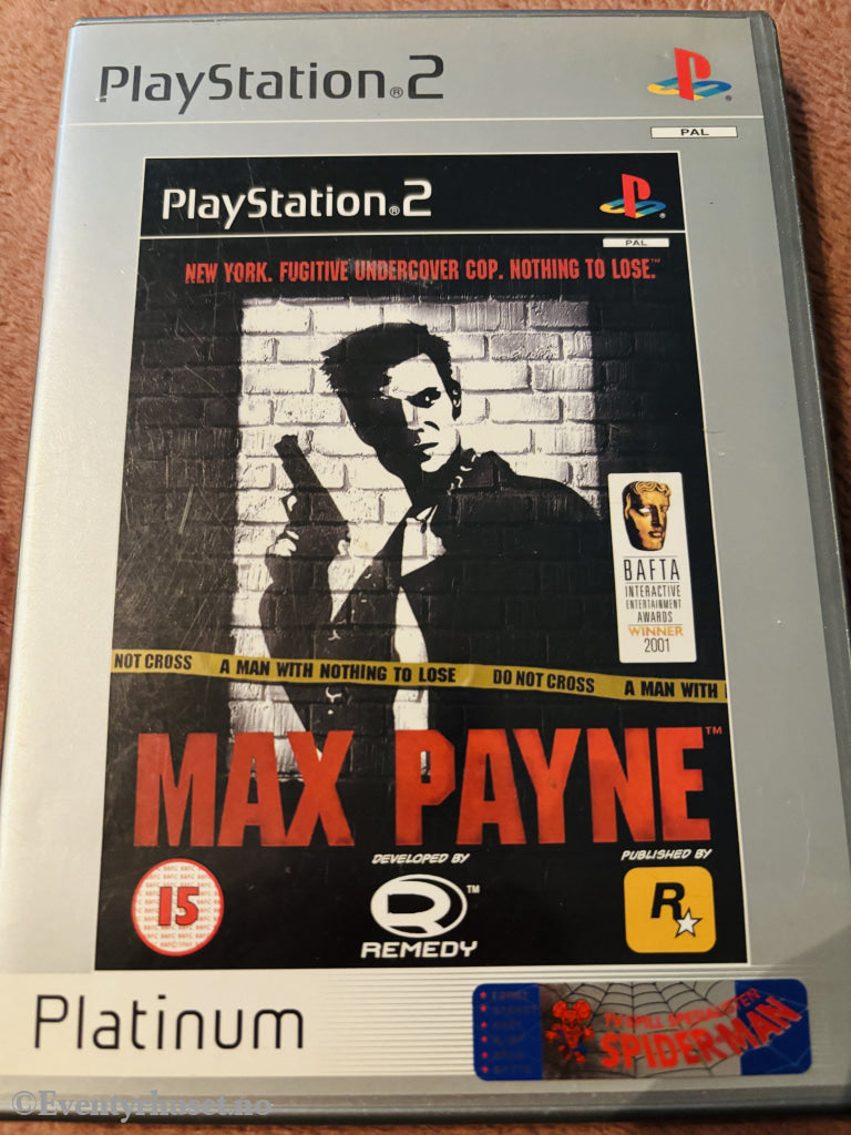Max Payne. PS2.