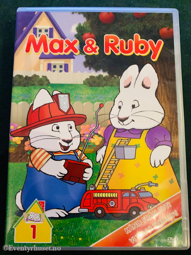 Max & Ruby. Vol. 1. Dvd. Svensk Tale. Dvd