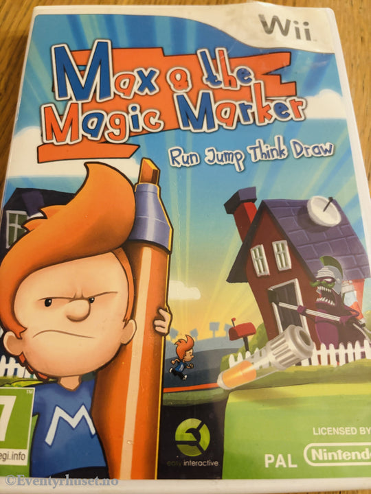 Max & the Magic Marker . Nintendo Wii.