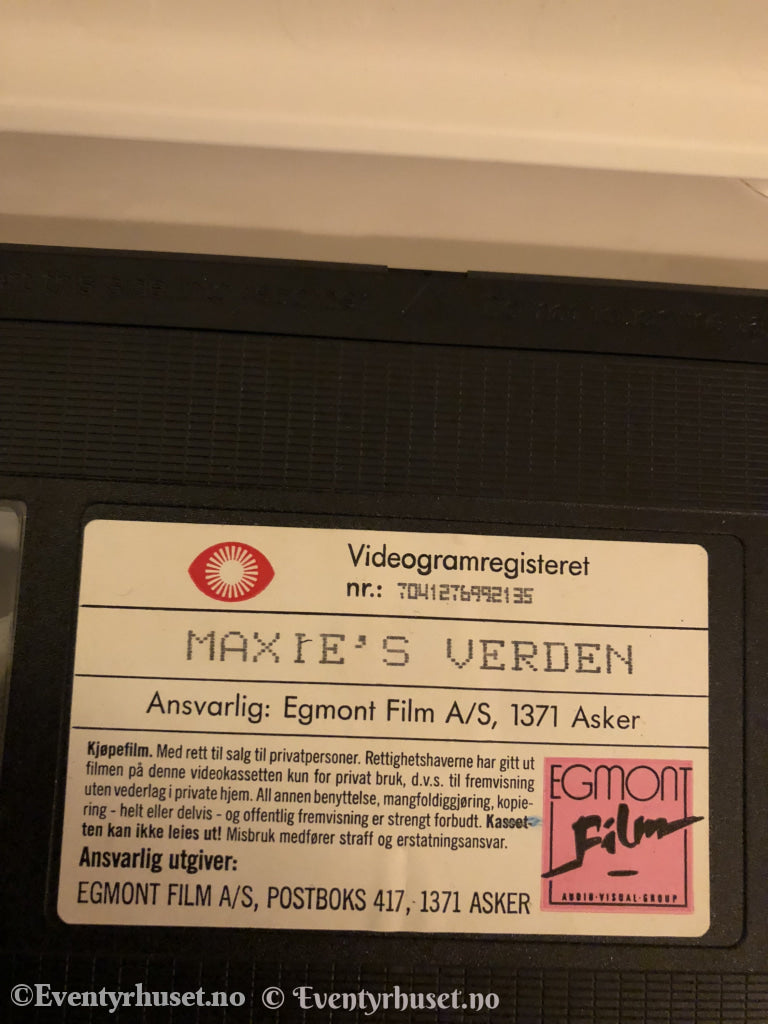 Maxie´s Verden. Vhs. Vhs