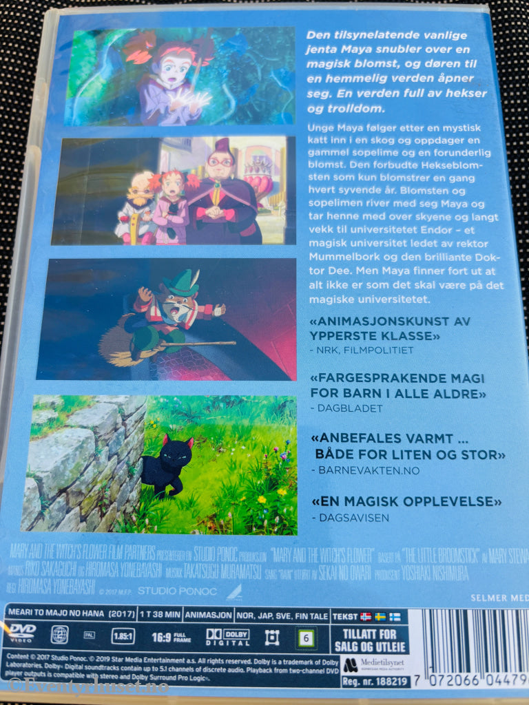 Maya og hekseblomsten DVD.