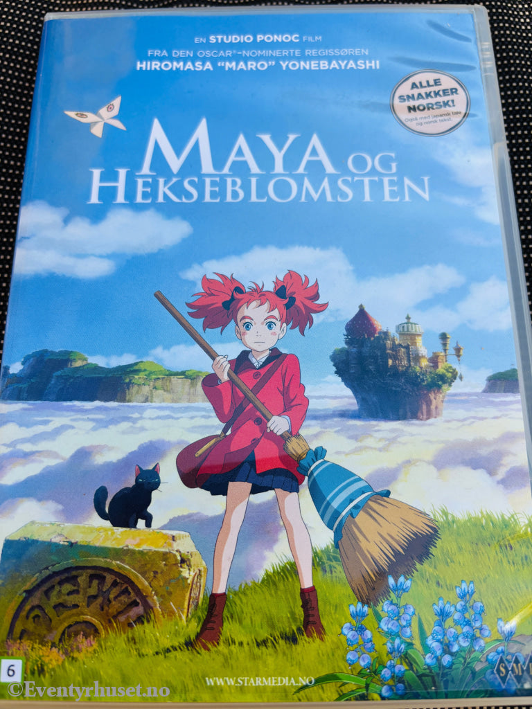 Maya og hekseblomsten DVD.