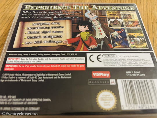 May's Mysteries: The Secret of Dragonville . Nintendo DS.