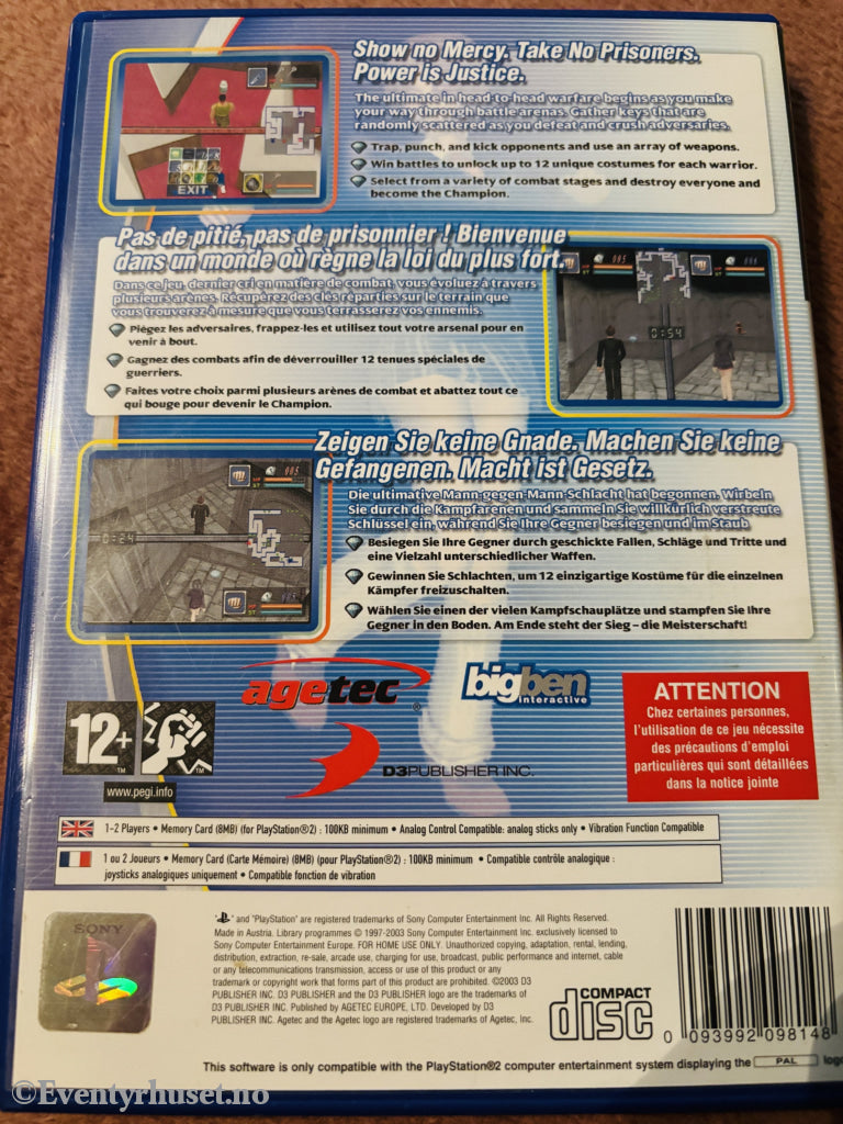 Maze Action. PS2.