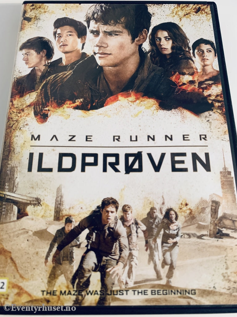 Maze Runner - Ildprøven. 2015. Dvd. Dvd
