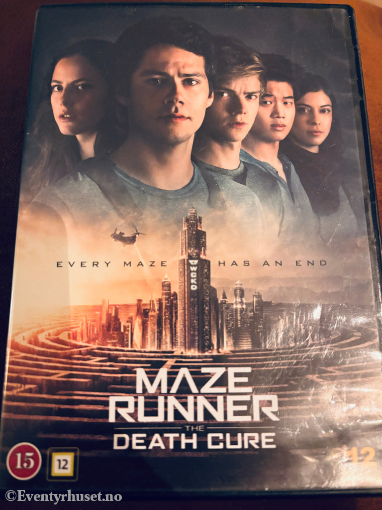 Maze Runner: The Death Cure. DVD.