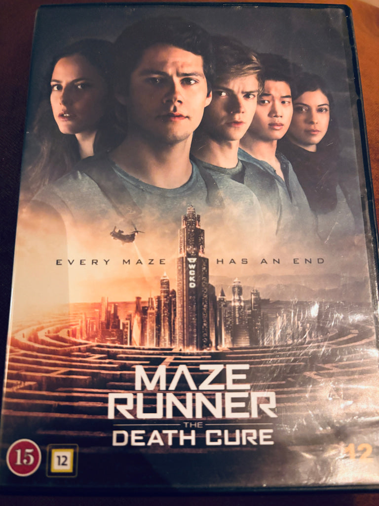 Maze Runner: The Death Cure. DVD.