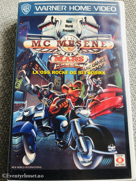 Mc Musene Fra Mars. 1994. La Oss Rocke Og Ri I Kubikk. Vhs. Vhs