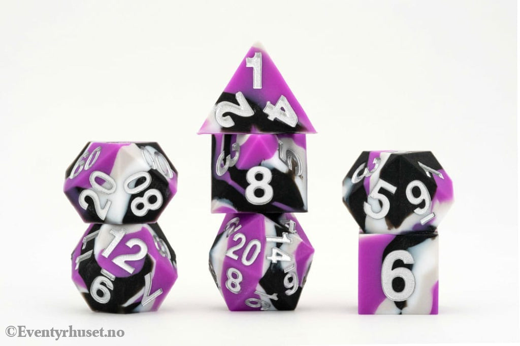 MDG Dice Set Pride Asexual Flag Games