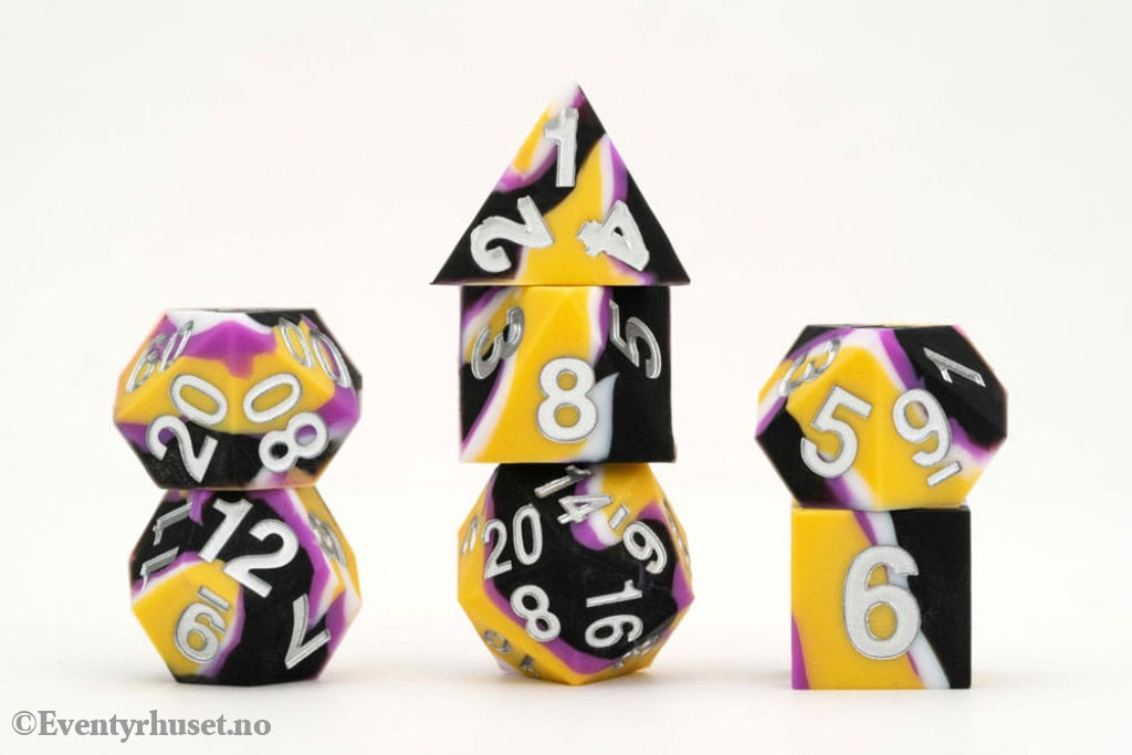 MDG Dice Set Pride Nonbinary Flag Games