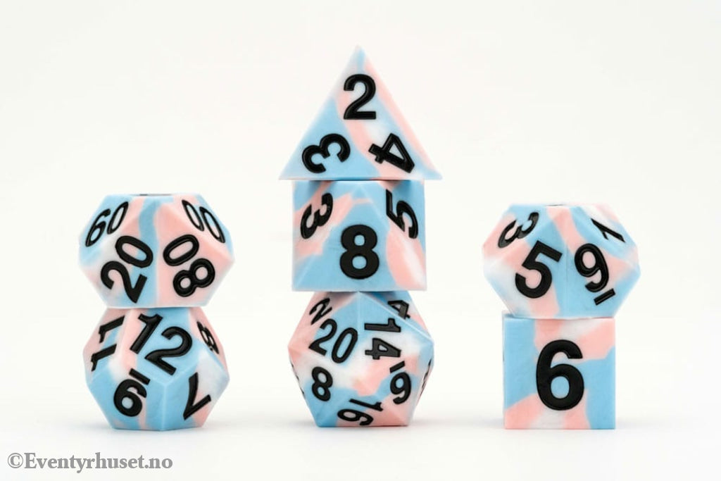 MDG Dice Set Pride Transgender Flag Games