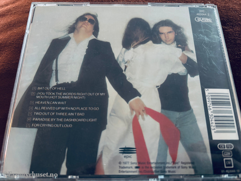 Meat Loaf - Bat Out of Hell. CD.