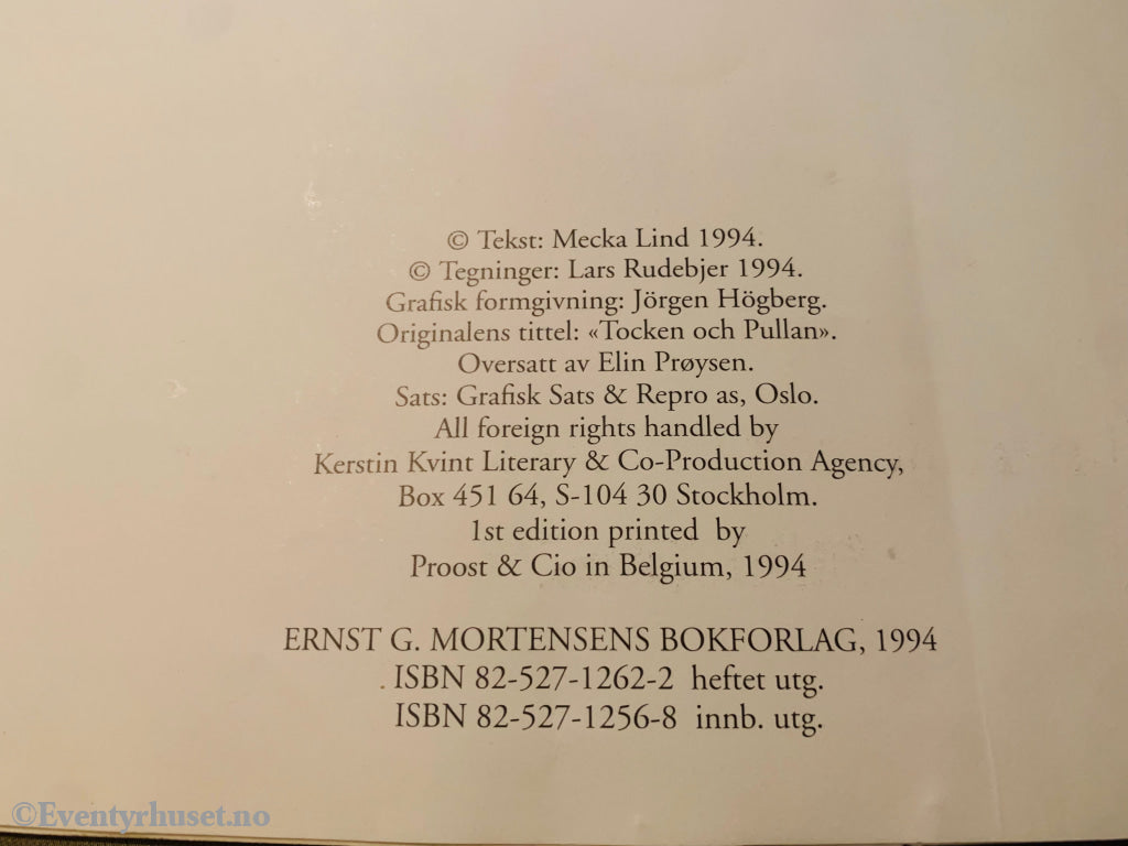 Mecka Lind & Lars Rudebjer. 1994. Hanen Som Fikk Hikke. Hefte