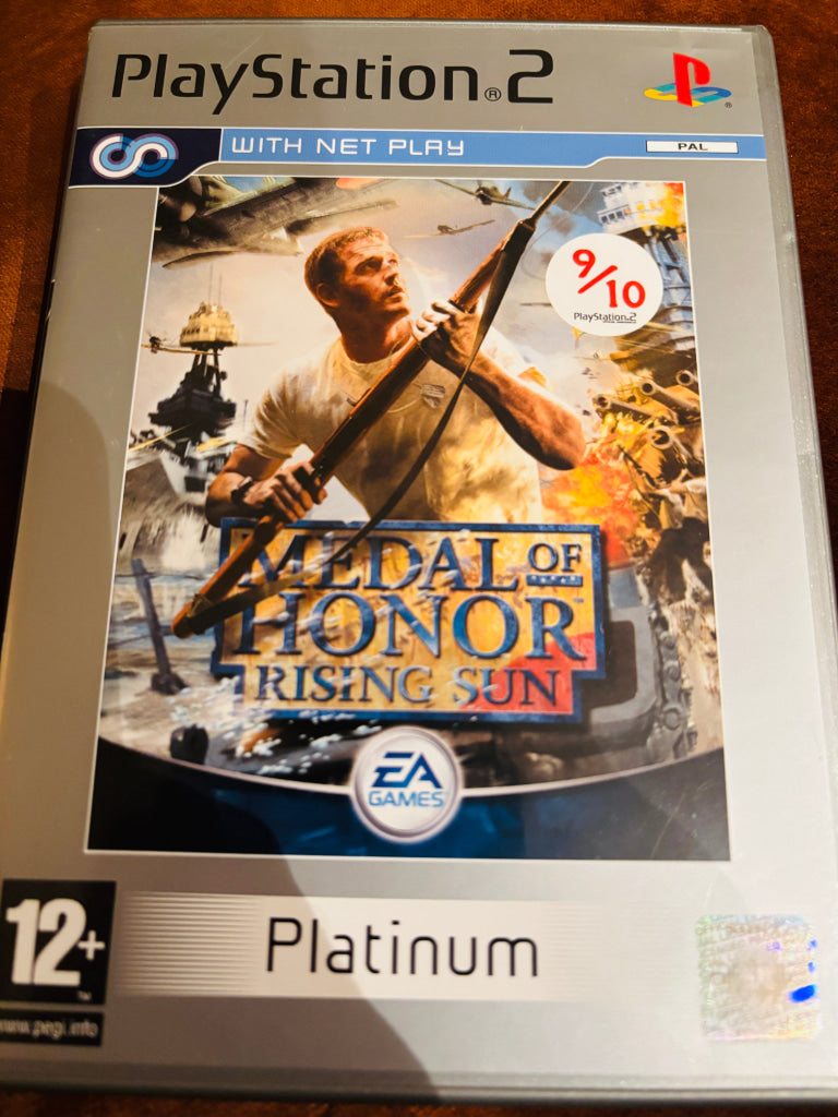 Medal of Honor Rising Sun. PS2.
