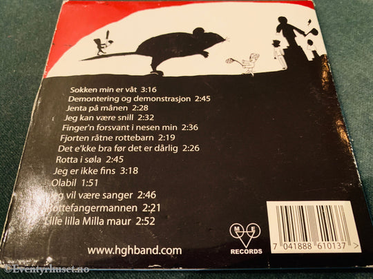 Meg og Kammeraten Min. Det e'kke bra før det er dårlig. CD.