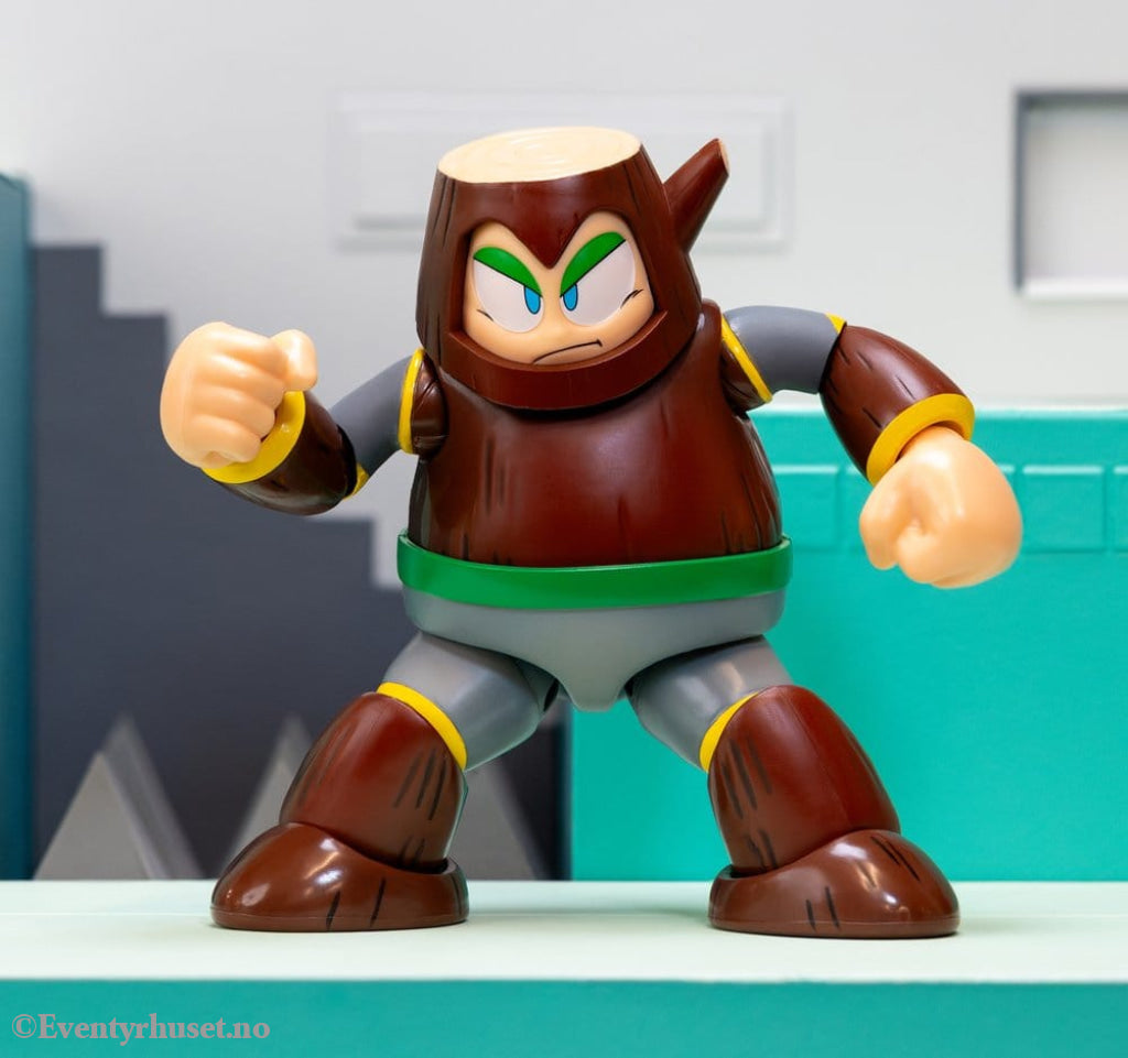 Mega Man Action Figure Wood Man 11 cm Toys