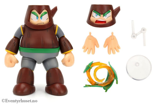 Mega Man Action Figure Wood Man 11 cm Toys