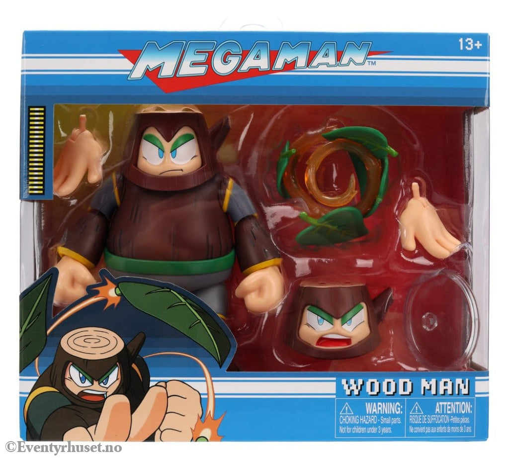 Mega Man Action Figure Wood Man 11 cm Toys
