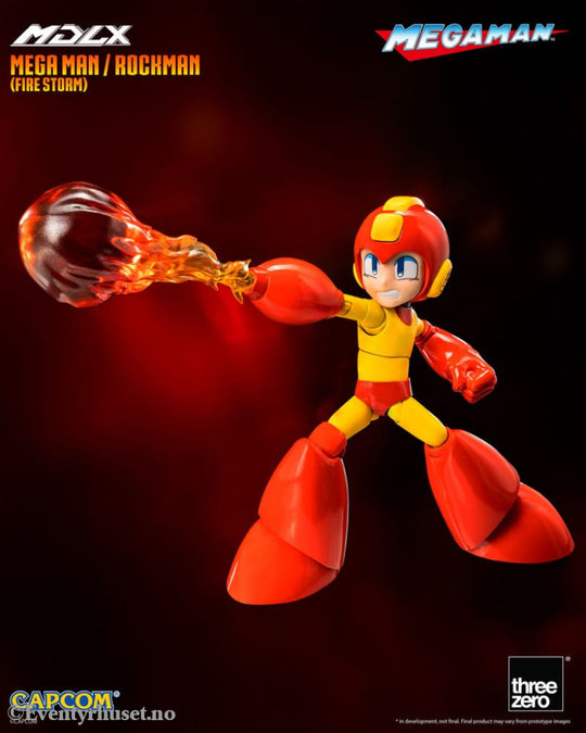 Mega Man MDLX Action Figure Mega Man / Rockman (Fire Storm) 10 cm Toys