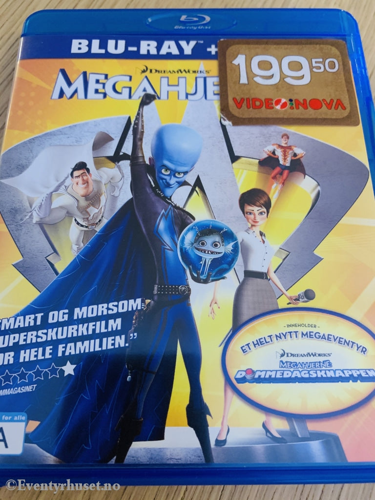 Megahjerne. Blu Ray + Dvd. Blu-Ray Disc