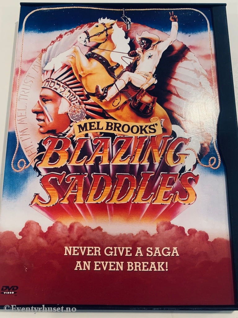 Mel Brooks Blazing Saddles. 1974. Dvd Snapcase.