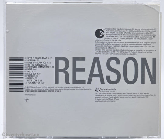 Melanie C. 1999. Northern Star. CD.