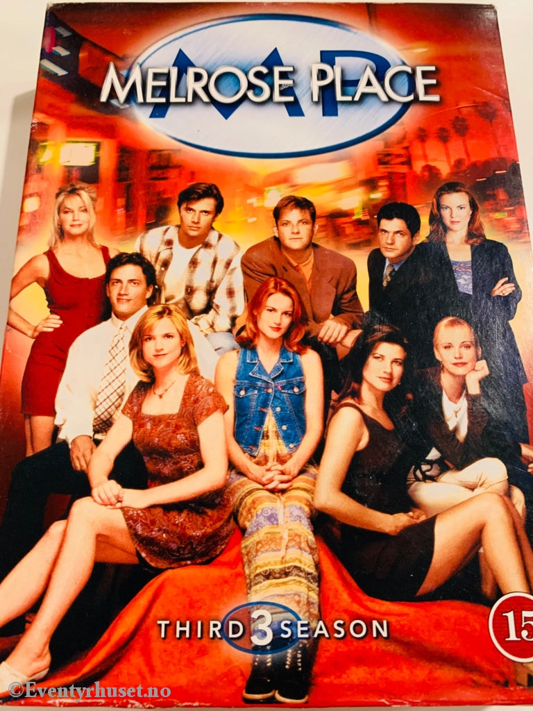 Melrose Place. Sesong 3. 1994. Dvd Samleboks.