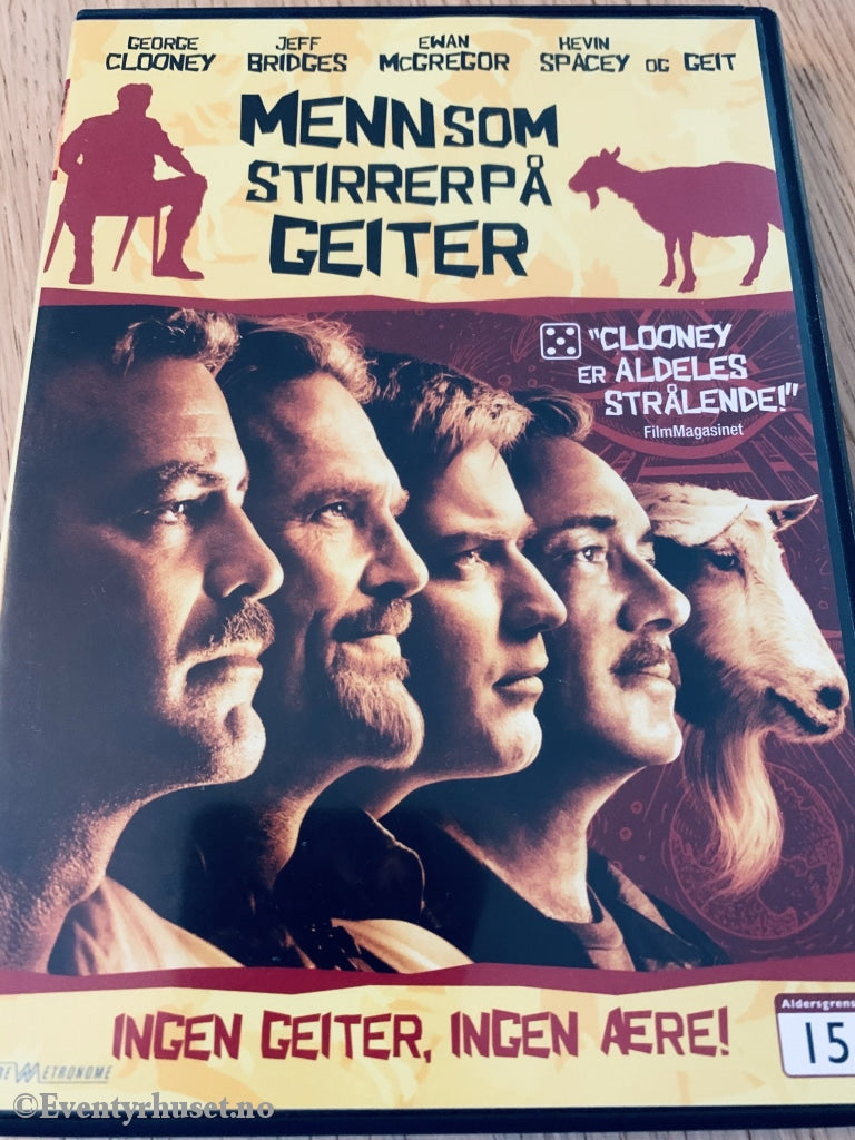 Menn Som Stirrer På Geiter. Dvd. Dvd