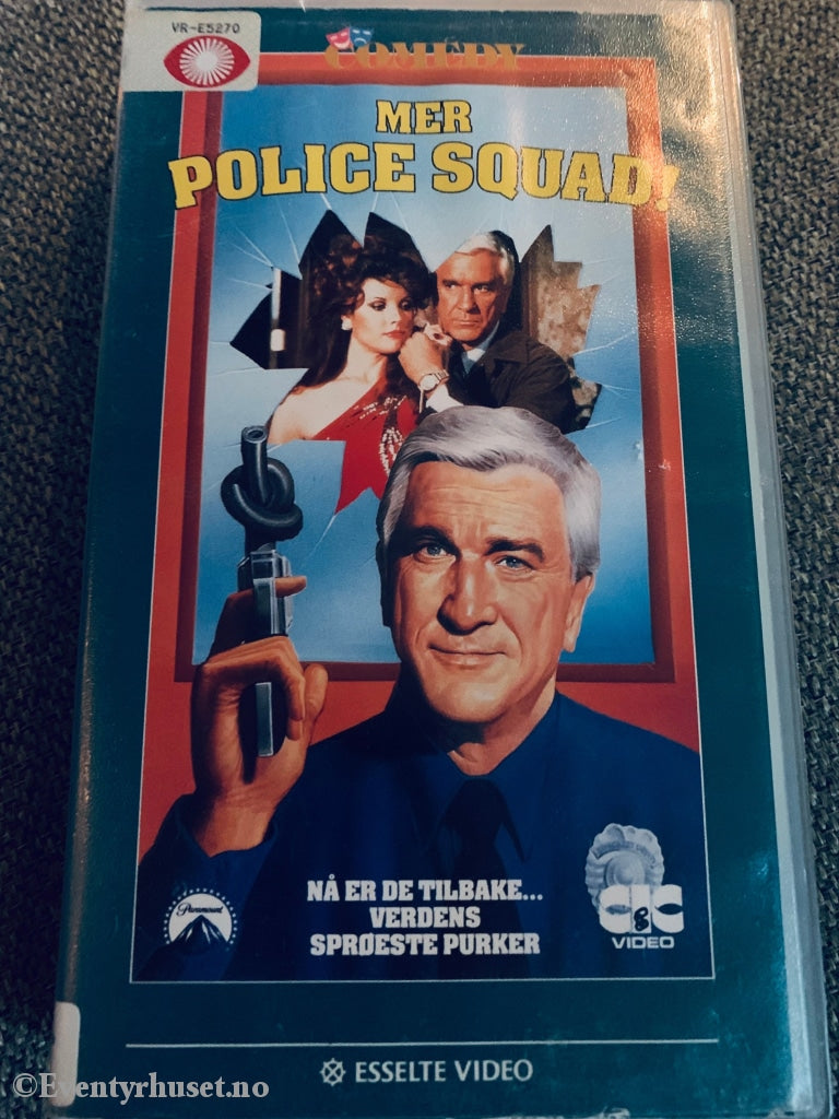 Mer Police Squad! 1982. Vhs. Vhs