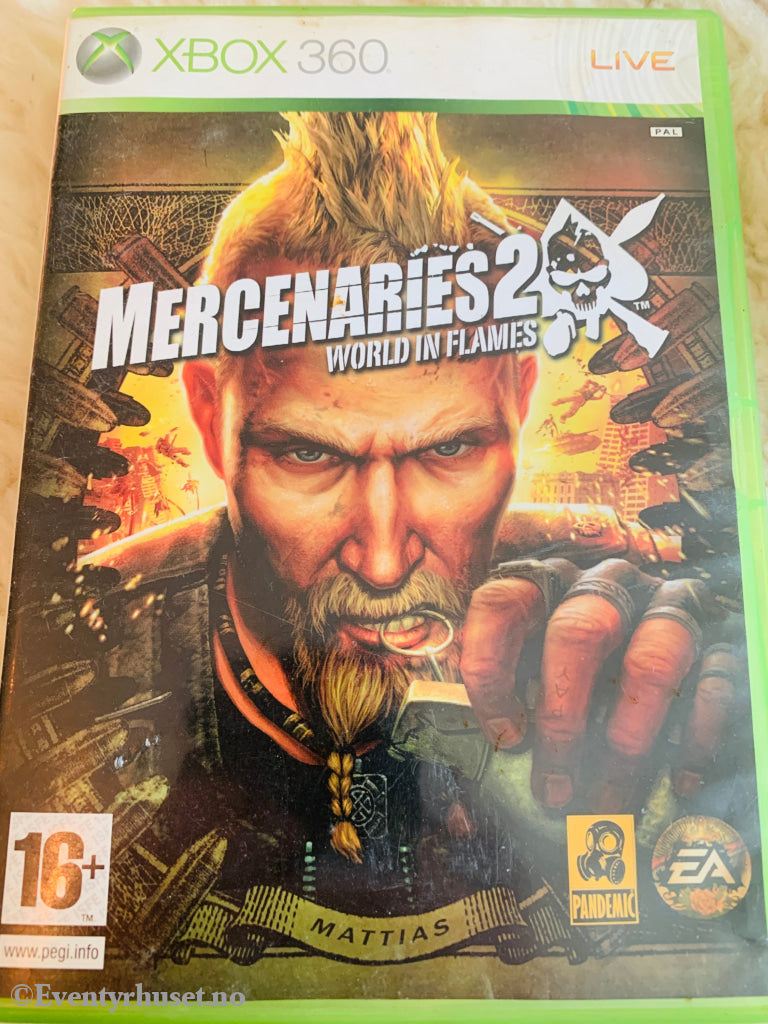 Mercenaires 2. Xbox 360.